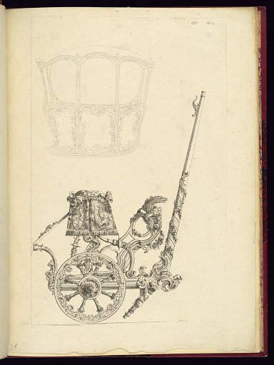 Design for a Carriage Box Seat (Driver’s Seat) and Body