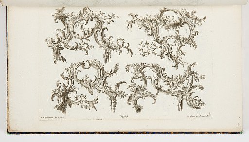 Designs for Rocaille Motifs