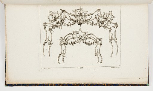 Rocaille Designs for Frame and Border Decoration