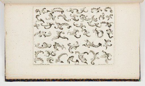 Designs for Rocaille Scrolls