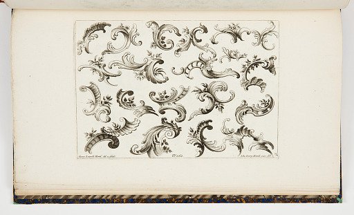 Designs for Rocaille Scrolls