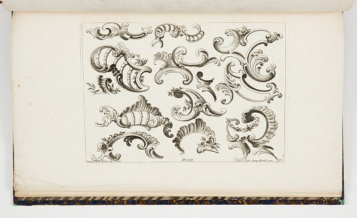 Designs for Rocaille Scrolls