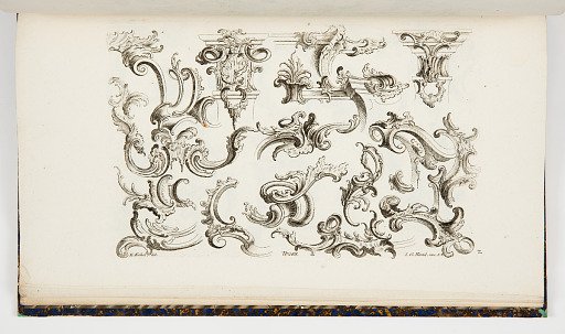 Rocaille Scroll Designs