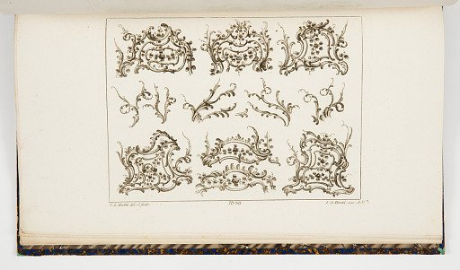 Rocaille Rinceaux Designs