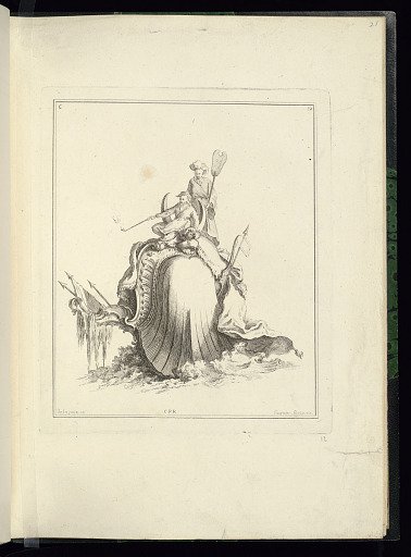 Design for a Cartouche Representing the Country of China