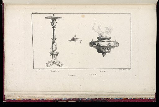 Chandelier. Lampe.