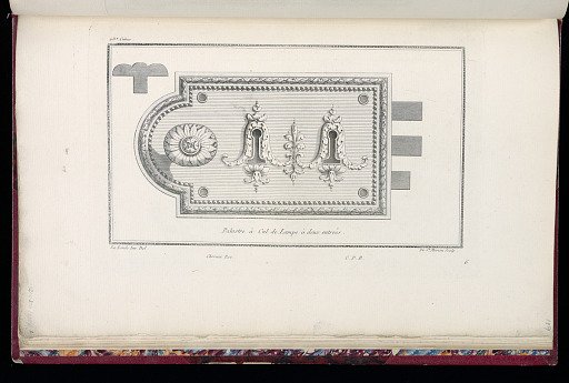 Palastre à Cul de Lampe à deux entrées
