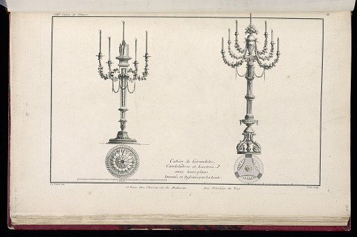 Two Candelabra Designs