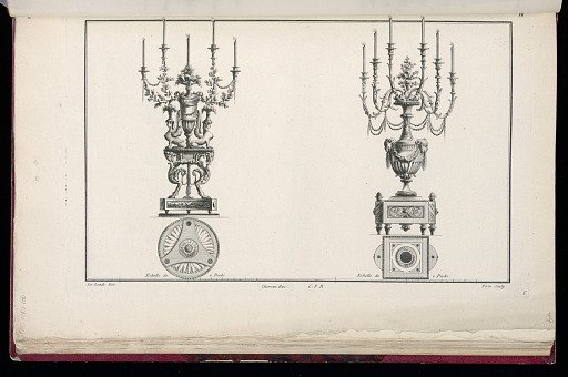 Two Candelabra Designs