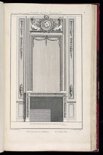 Chimneypiece Design with Overmantel