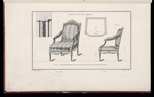Fauteuil Orné de Sculpture