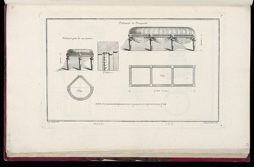 Tabouret et Banquette
