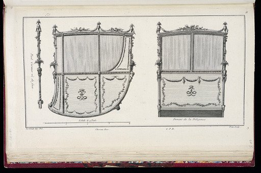 Side and Front View of a Stagecoach