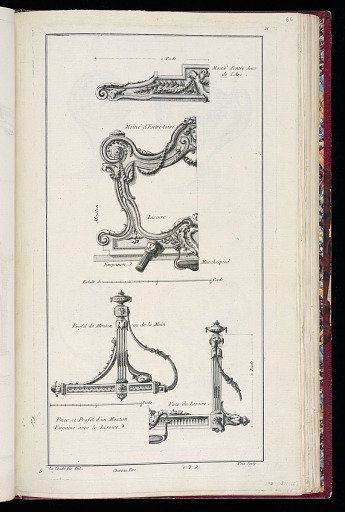 Designs for Carved Decoration of a Stagecoach