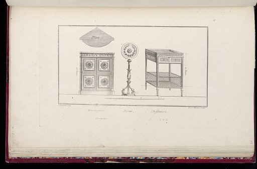 Encoignure, Ecran, Chiffoniere