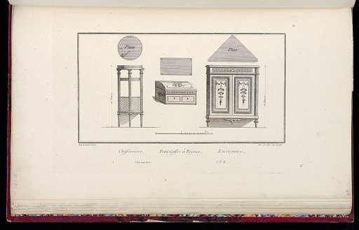 Chiffoniere, Petit Coffre à Bijoux, Encoignure