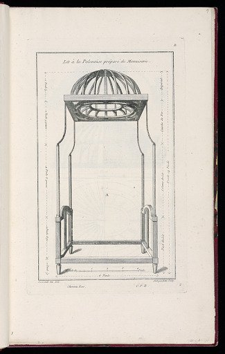 Lit à la Polonoise préparé de Menuiserie