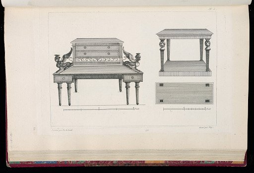 Designs for a Desk and a Table