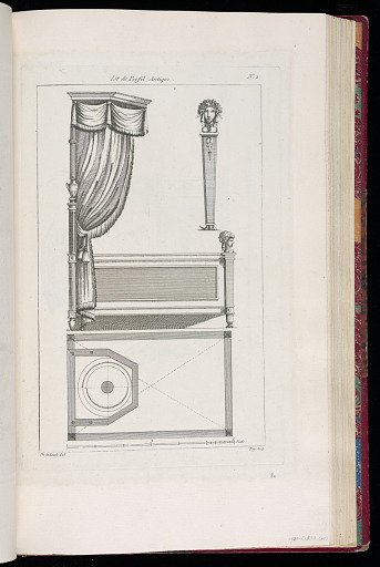 Designs for Beds in the Style of Antiquity
