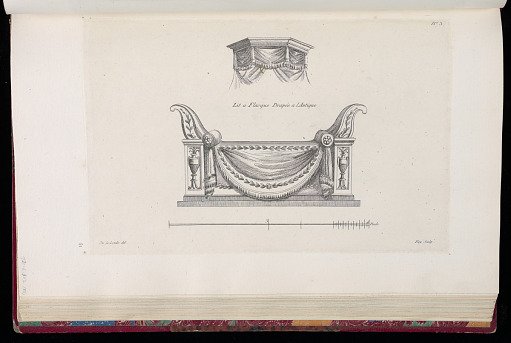 Designs for Beds in the Style of Antiquity