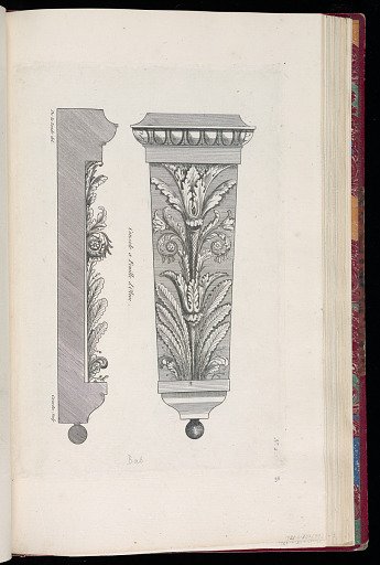 Console à Feuille d'Olive