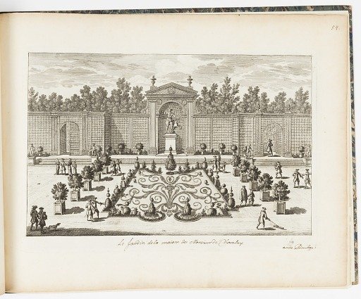 Le Jardin de la maison de Monsieur de Chamlay