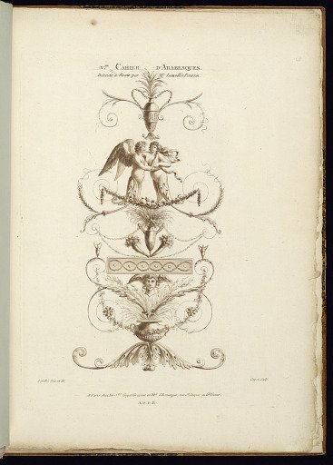 Title Page: Arabesque Ornament Design