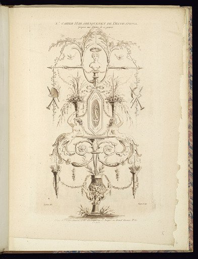 Title Page: Arabesque Ornament Design