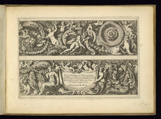 Title Page and Two Frieze Designs
