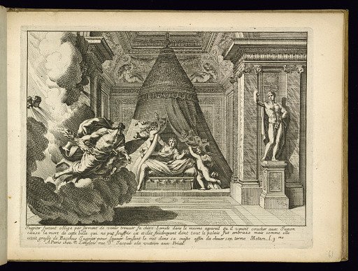Alcove with Jupiter Appearing to Semele in all his Glory