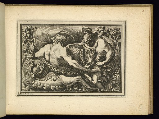 Paneling Design with Two Satyrs
