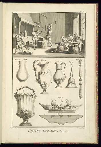 Orfèvre Grossier, Ouvrages