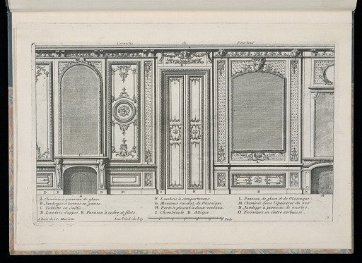 Alternate Designs for an Interior Wall Elevation
