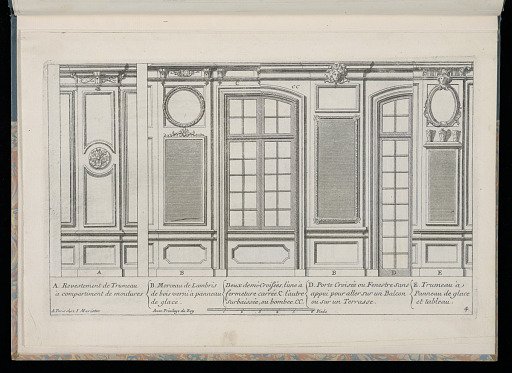 Alternate Designs for an Interior Wall Elevation