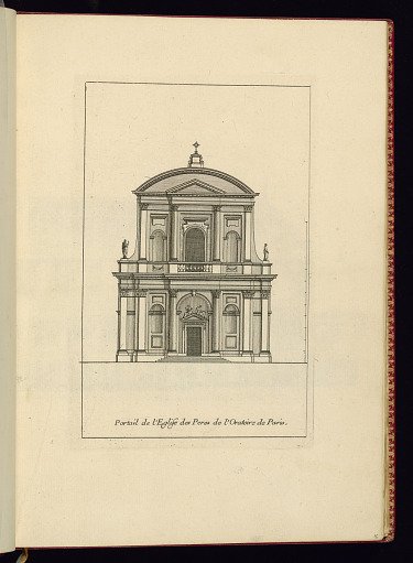 Portail de l’Eglise des Peres de l’Oratoire de Paris