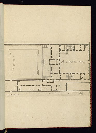 Plan de l’Hostel de la Basignere
