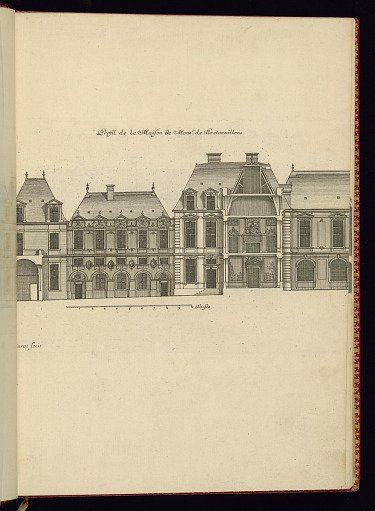 Profil de la Maison de Monsr. de Bretonvillers