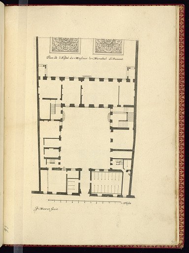 Plan de l’Hostel de Monsieur le Marechal d’Aumont