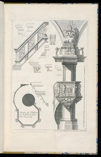 Chaire de L’Eglise de St. Paul Par Mr. Masson