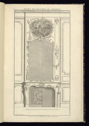 Title Page: Fireplace (Chimney Piece and Mantel) Designs