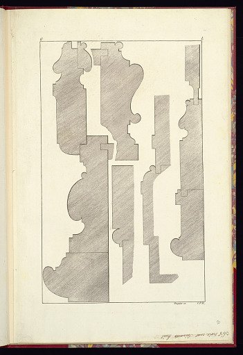 Profiles Designs for Carved Stone or Wood