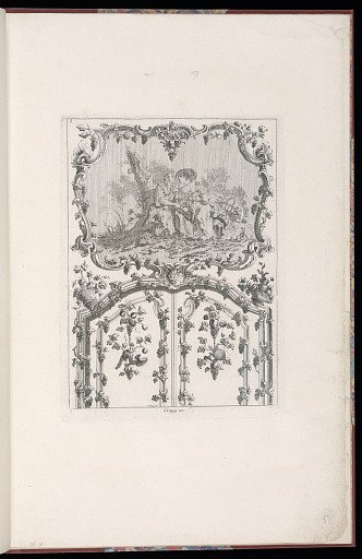 Overdoor Painting and Paneling (Boiseries) Design