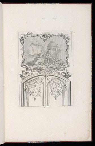 Overdoor Painting and Paneling (Boiseries) Design