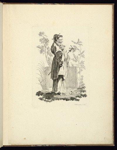 Woman Holding a Child