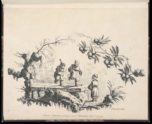Three Children Playing