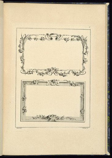Two Frame or Cartouche Designs