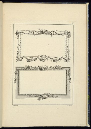 Two Frame or Cartouche Designs