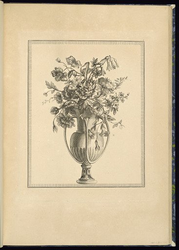 Vase Design with Flowers