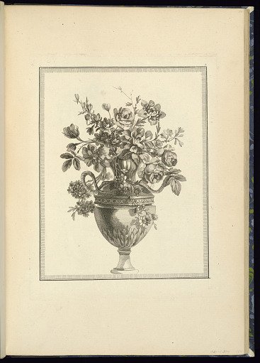 Vase Design with Flowers