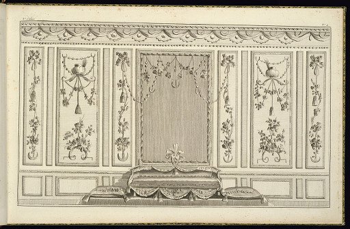 Interior Wall Elevation with a Sofa
